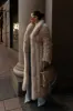 Beige Manhattan Faux Fur Coat sold by JLUXLABEL