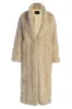 Beige Manhattan Faux Fur Coat sold by JLUXLABEL
