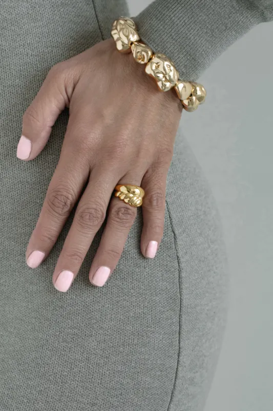 Gold All Day Ring made by JLUXLABEL