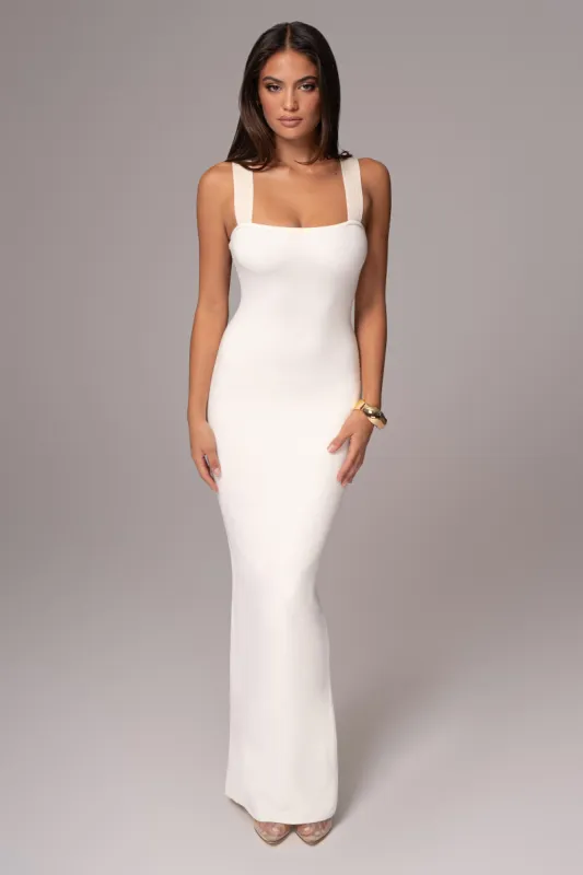 Ivory Missie Maxi Dress sold by JLUXLABEL