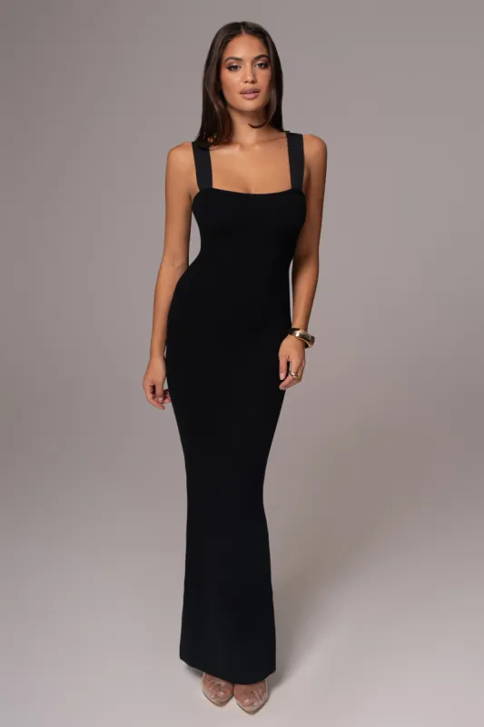 Black Missie Maxi Dress sold by JLUXLABEL