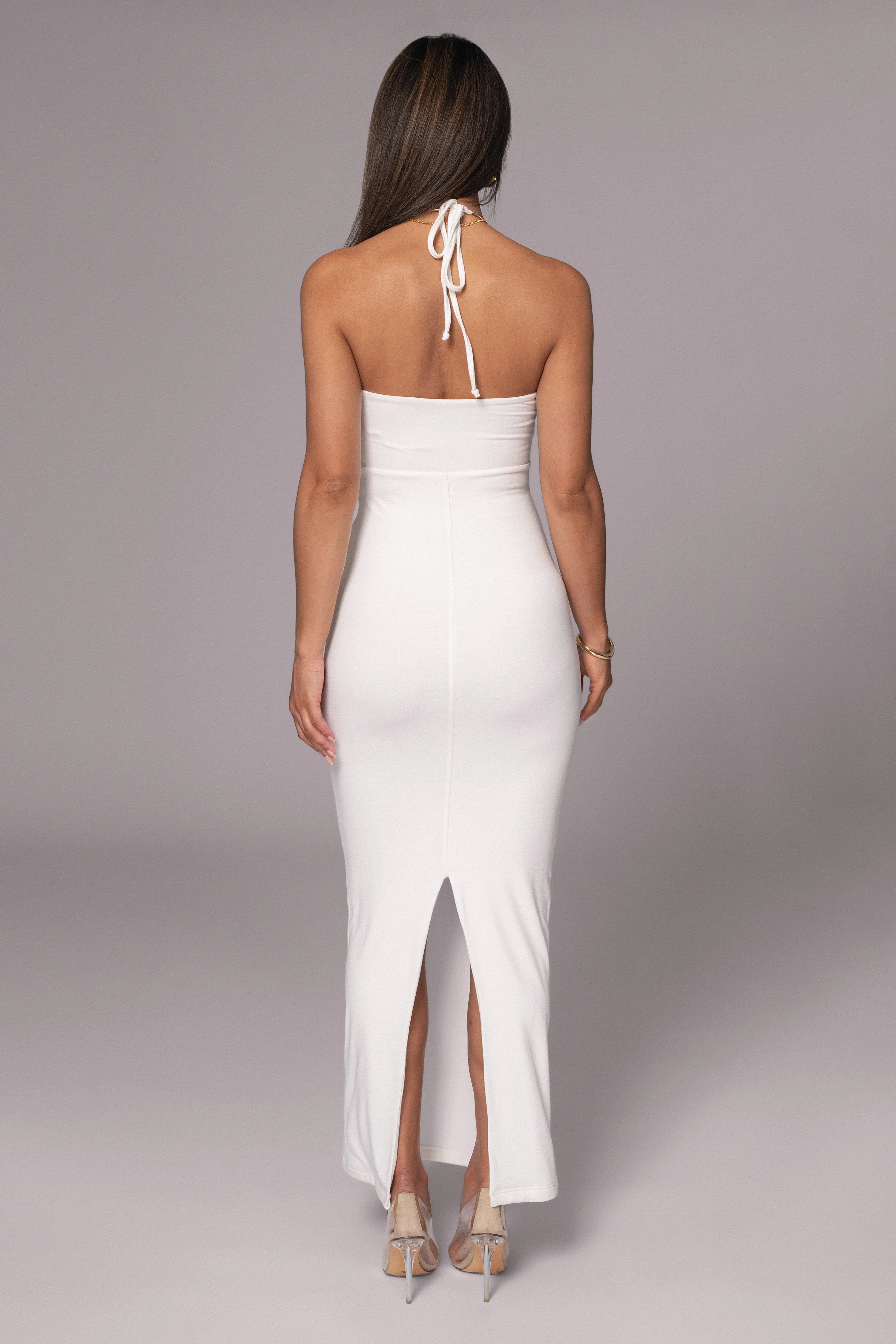 White Secret Bloom Maxi Dress sold by JLUXLABEL product image thumbnail 5