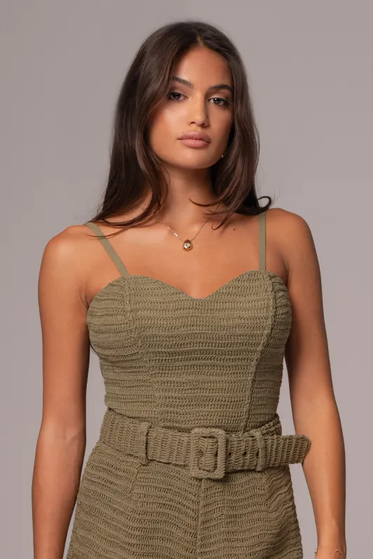 Olive Lila Bustier sold by JLUXLABEL