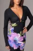 Floral Print Exotic Flower Dress sold by JLUXLABEL