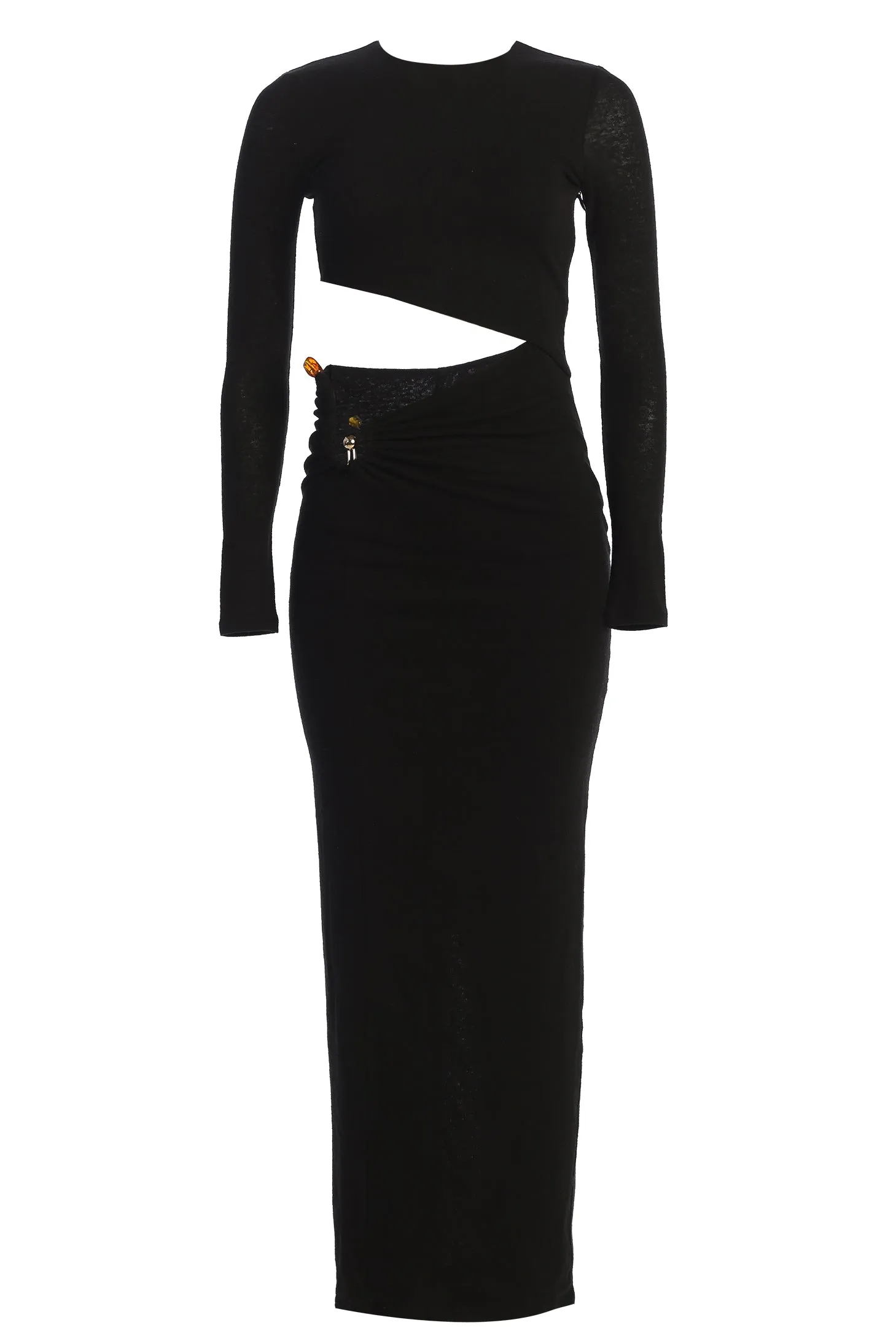 Black Summer Romance Cutout Dress sold by JLUXLABEL product image thumbnail 5