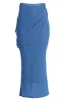 Blue Paradise Hills Maxi Skirt sold by JLUXLABEL