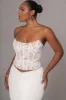 White Rosemere Lace Top sold by JLUXLABEL