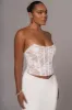 White Rosemere Lace Top sold by JLUXLABEL
