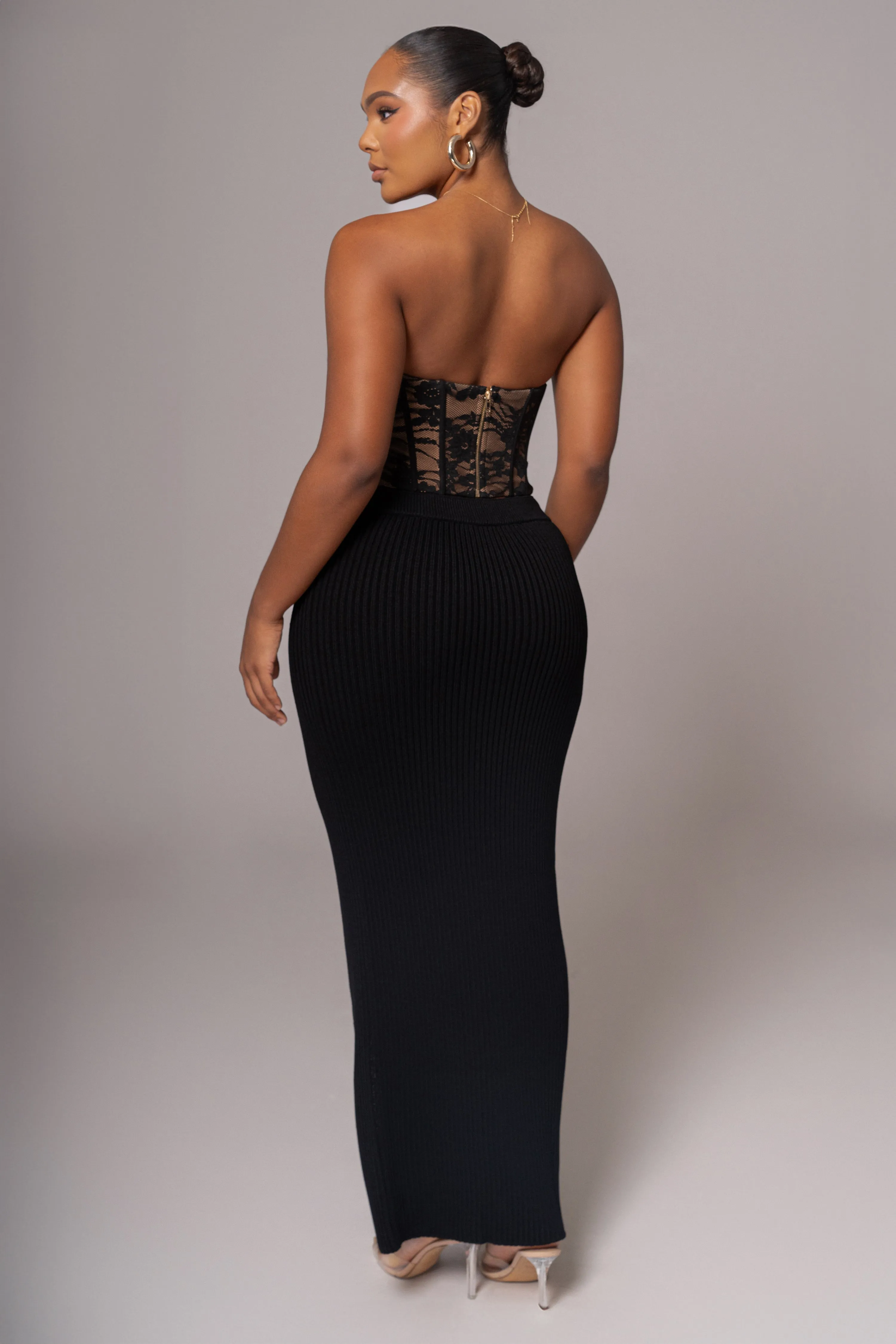 Black Rosemere Lace Top sold by JLUXLABEL product image thumbnail 5