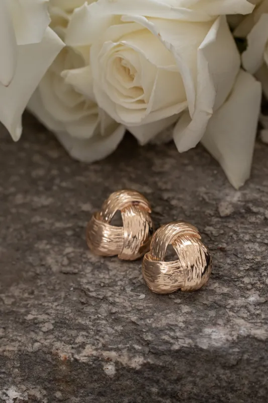 Gold Best Day Ever Stud Earrings sold by JLUXLABEL