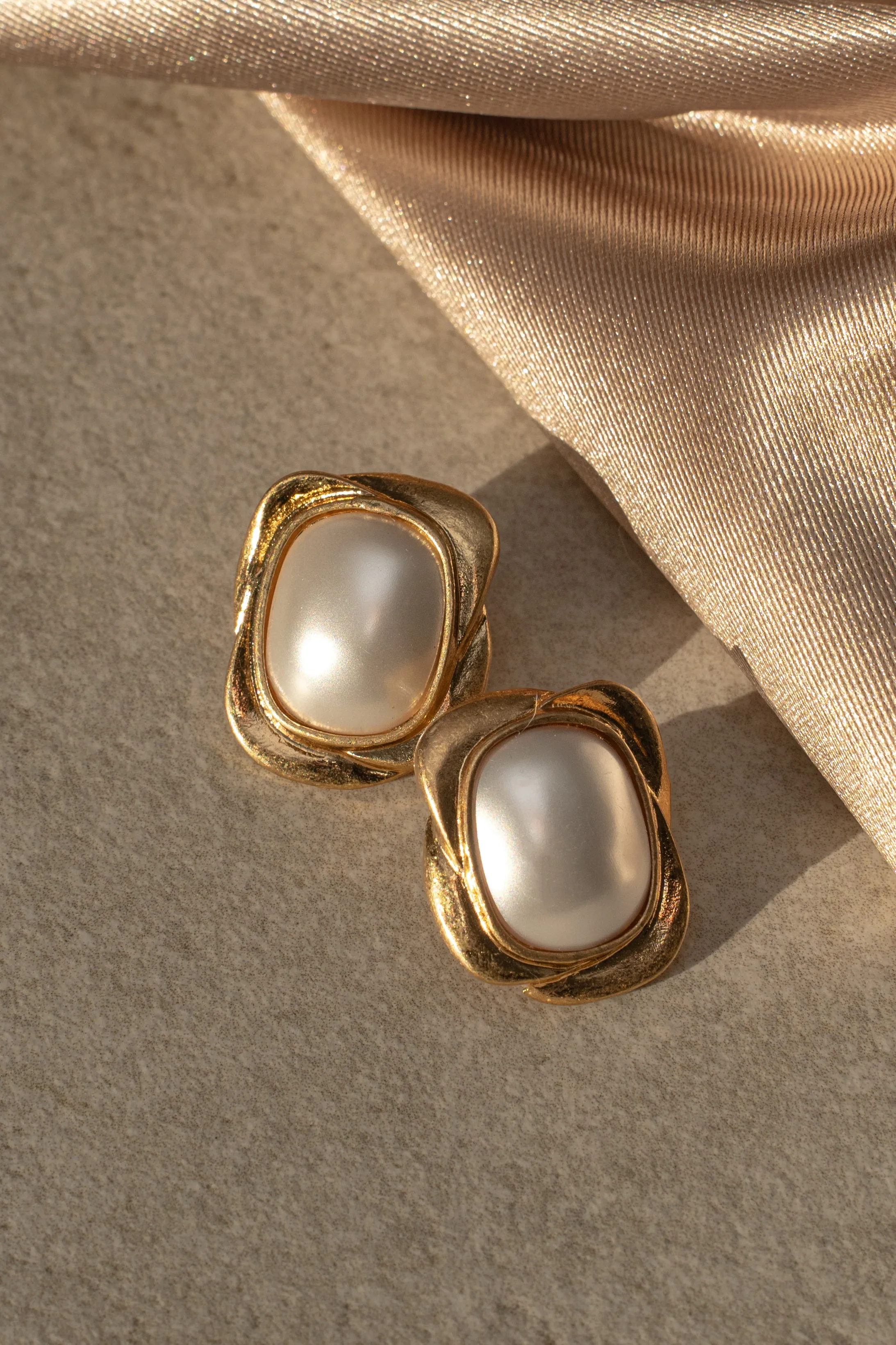 Gold Siena Earrings sold by JLUXLABEL