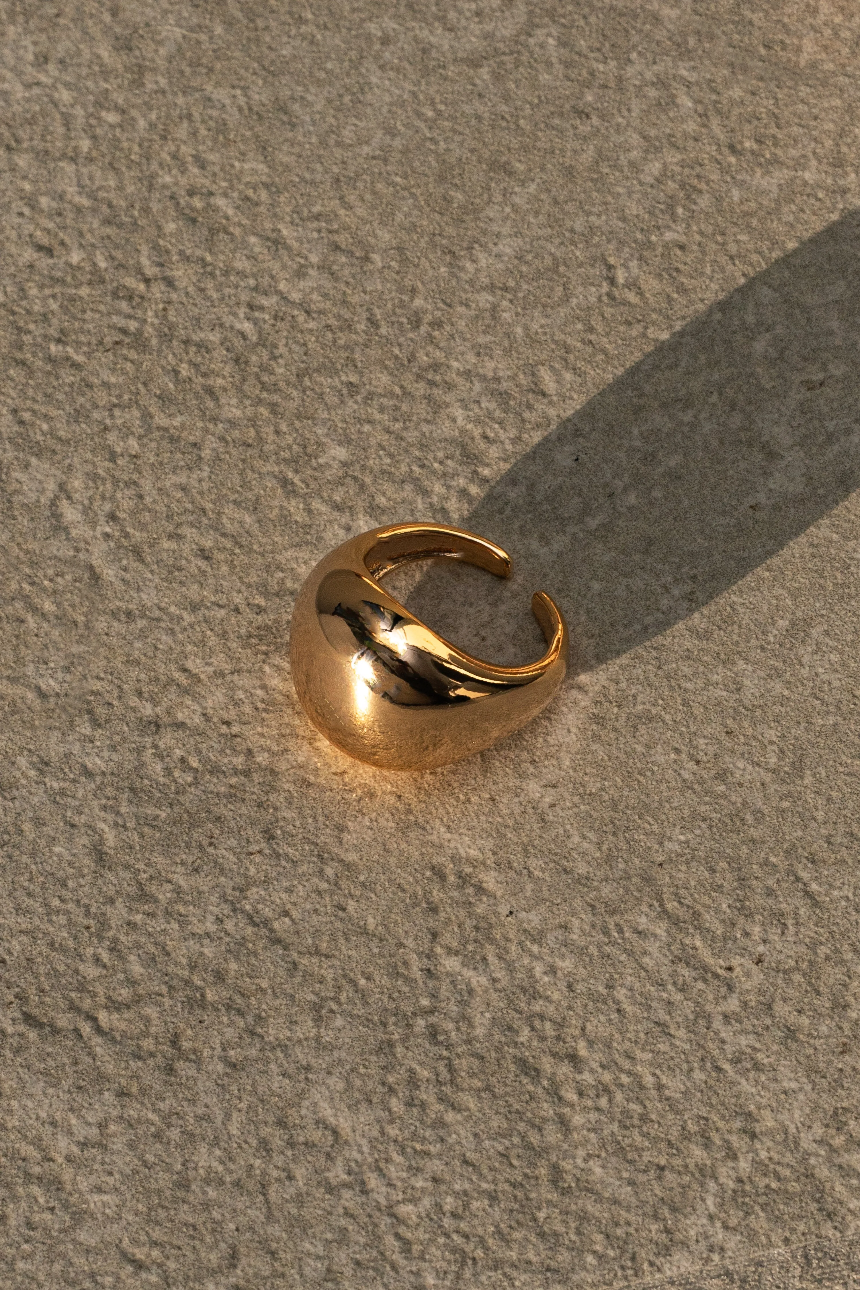 Gold Alex Dome Ring sold by JLUXLABEL