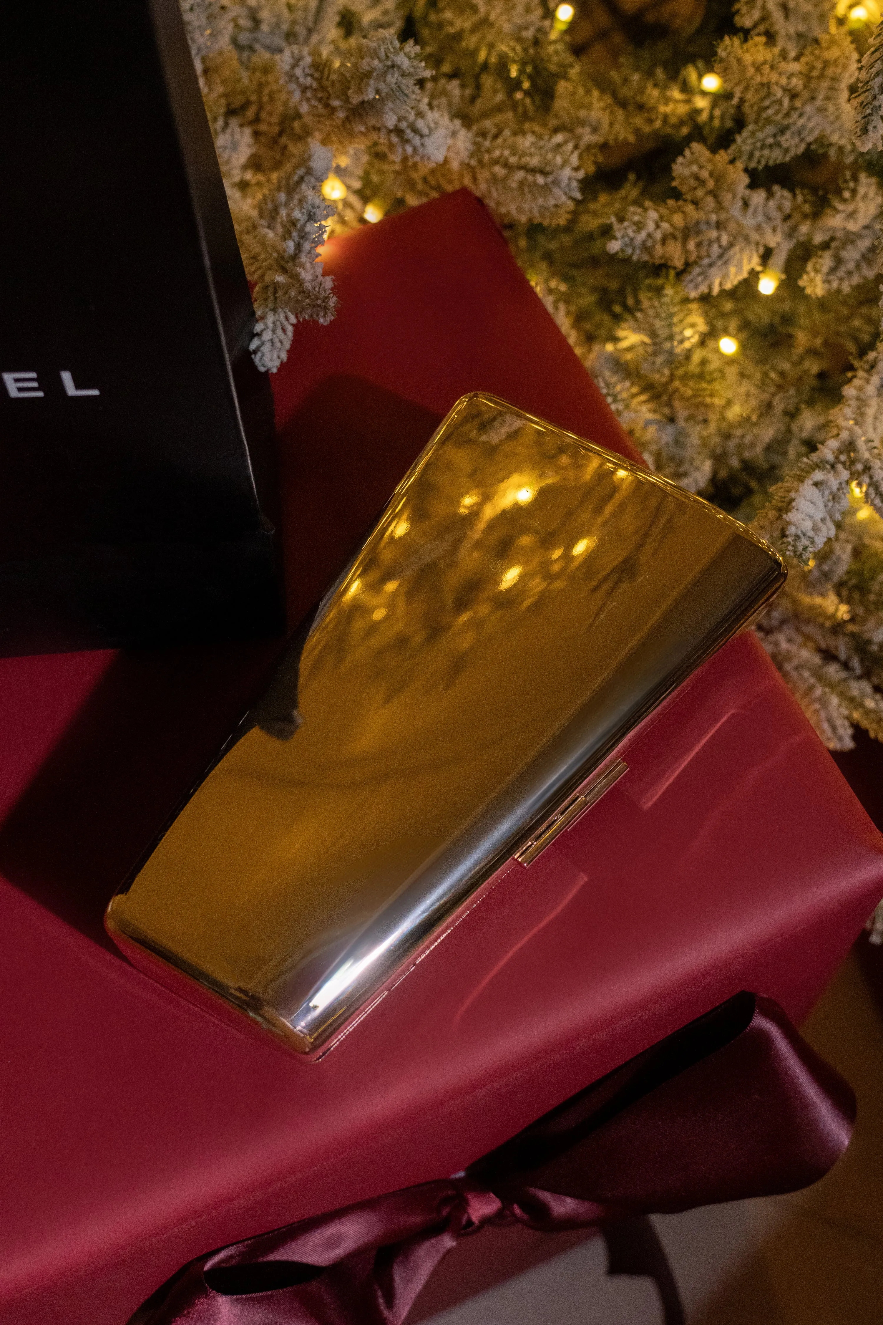 Silver Sasha Clutch sold by JLUXLABEL product image thumbnail 3