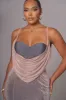 Pink Dusk Shimmery Nights Maxi Dress sold by JLUXLABEL