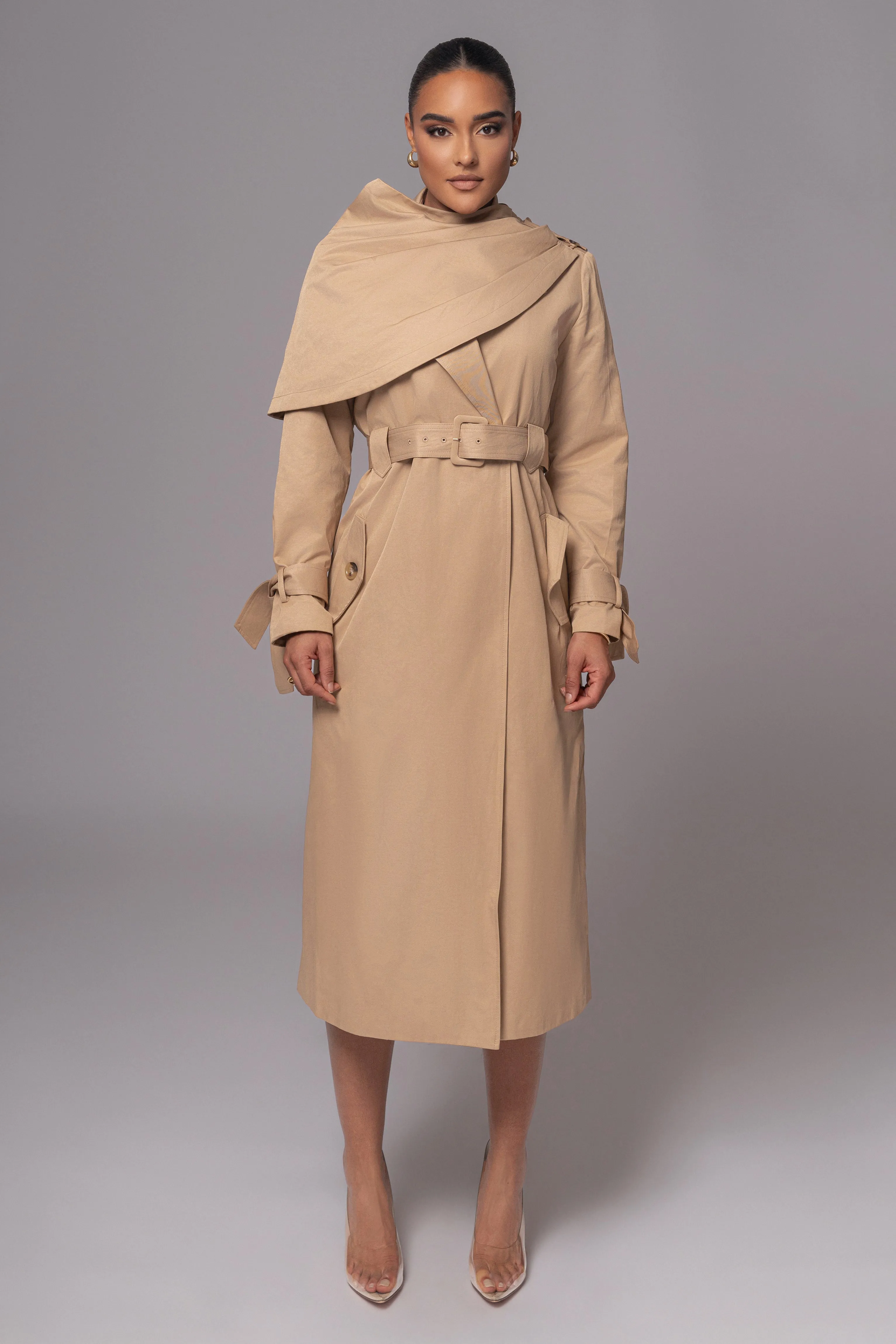 Khaki The Classic Trench Coat sold by JLUXLABEL