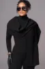 Black Cardinal Essential Knit Scarf sold by JLUXLABEL