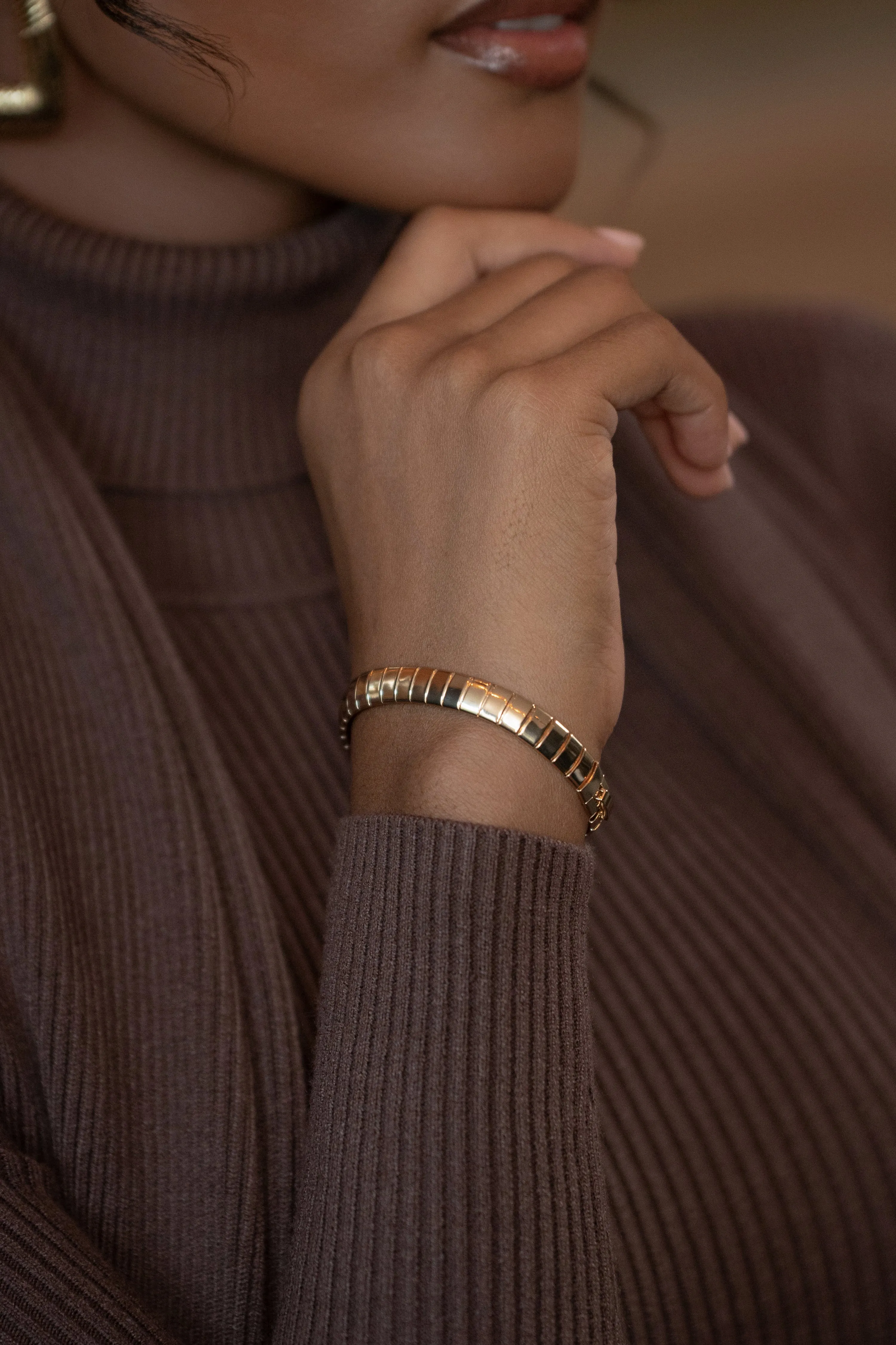 Gold Charli Bracelet sold by JLUXLABEL