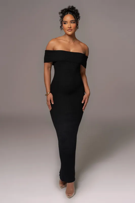 Black Custom Maxi Dress sold by JLUXLABEL