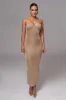 Gold Twilight Elegance Maxi Dress sold by JLUXLABEL