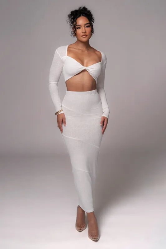 Ivory All About You Skirt Set sold by JLUXLABEL