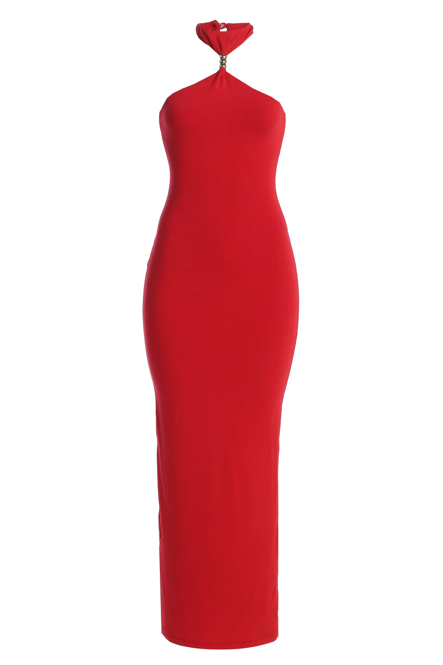 Red Jewel Of The Night Dress sold by JLUXLABEL product image thumbnail 2