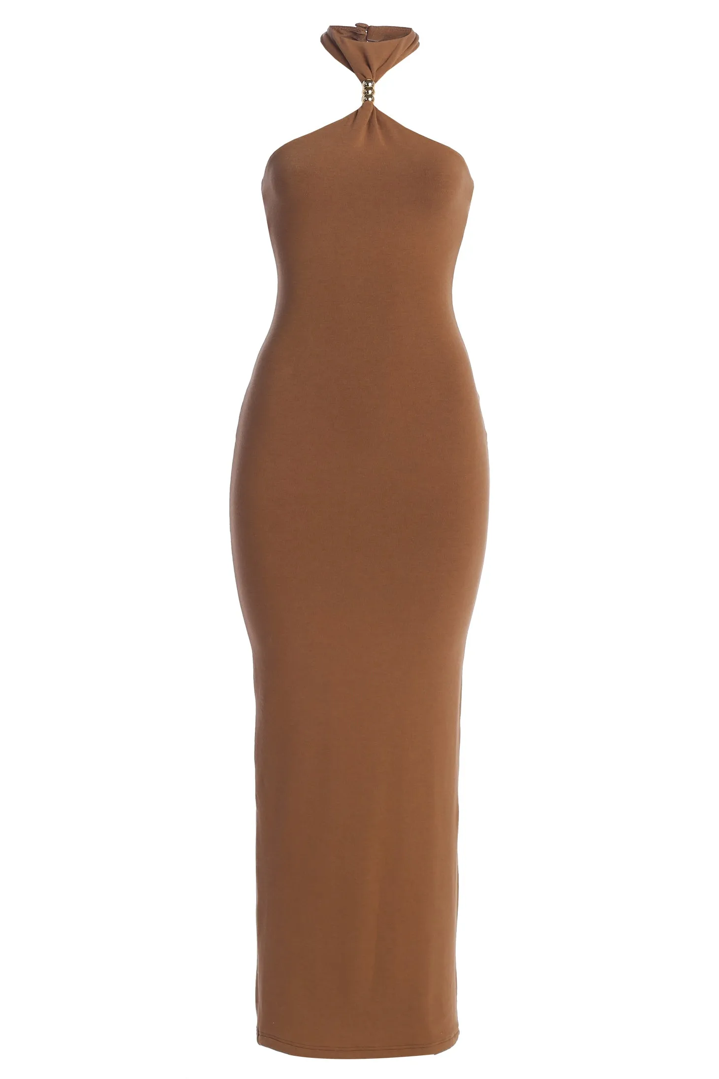 Pecan Jewel Of The Night Dress sold by JLUXLABEL product image thumbnail 2