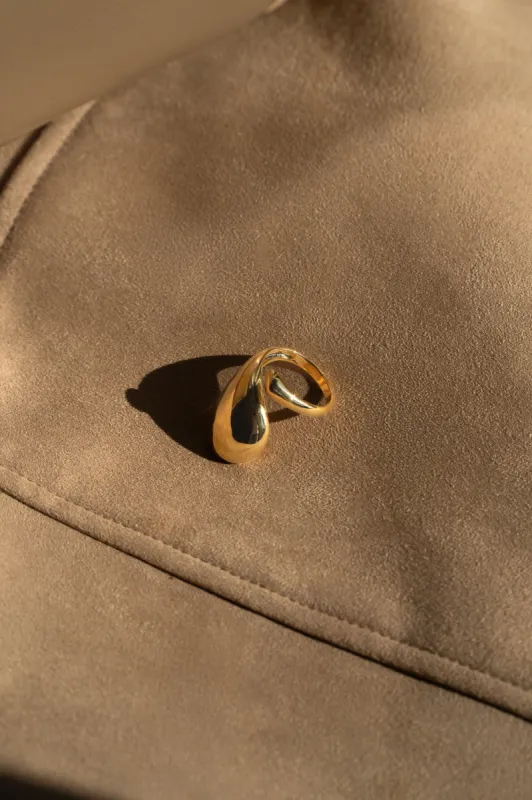 Gold Vina Ring sold by JLUXLABEL
