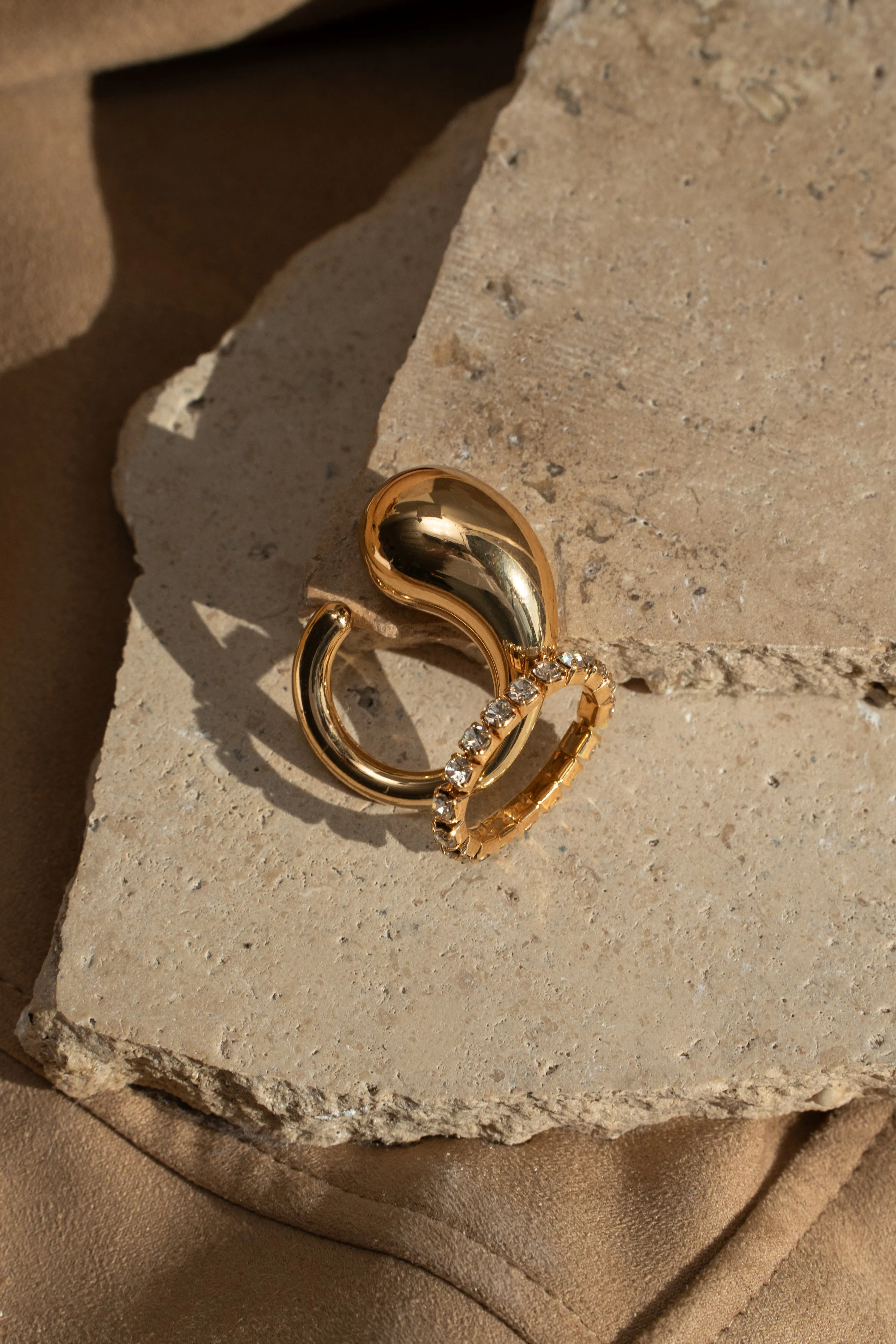 Gold Ria Ring Set sold by JLUXLABEL product image thumbnail 2