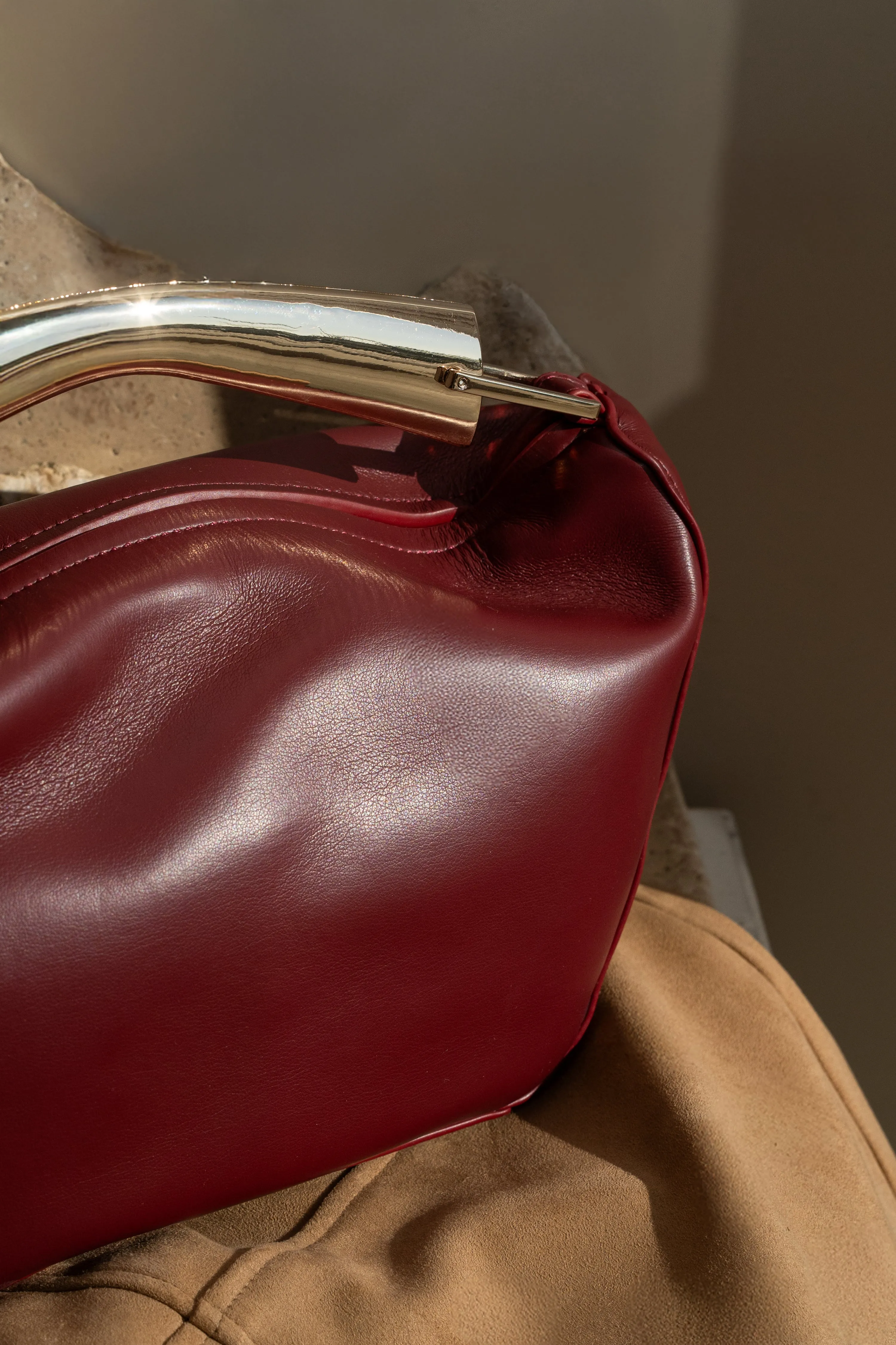 Burgundy Going Out Handbag sold by JLUXLABEL product image thumbnail 3