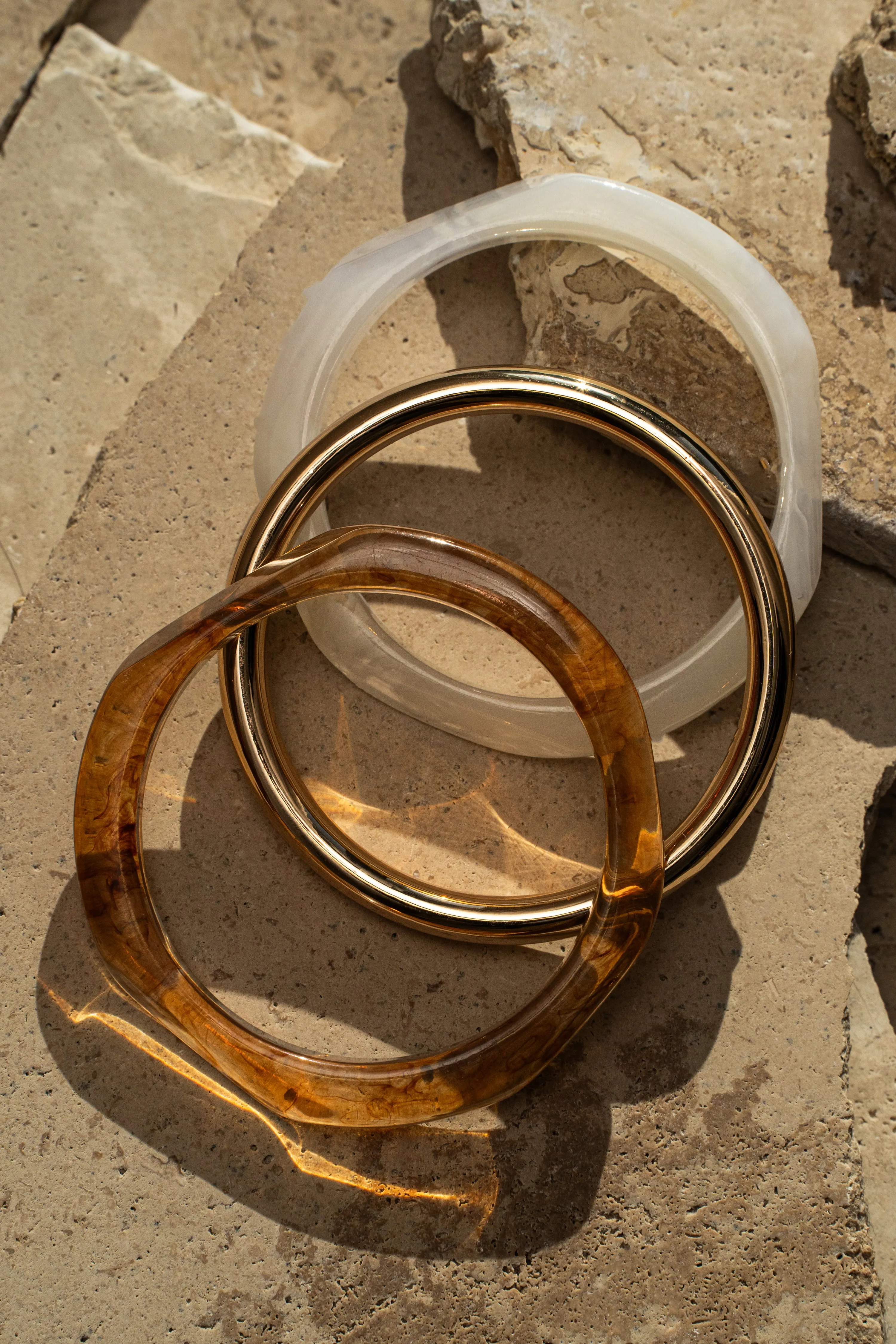 Gold Tiara Acrylic Bracelet sold by JLUXLABEL