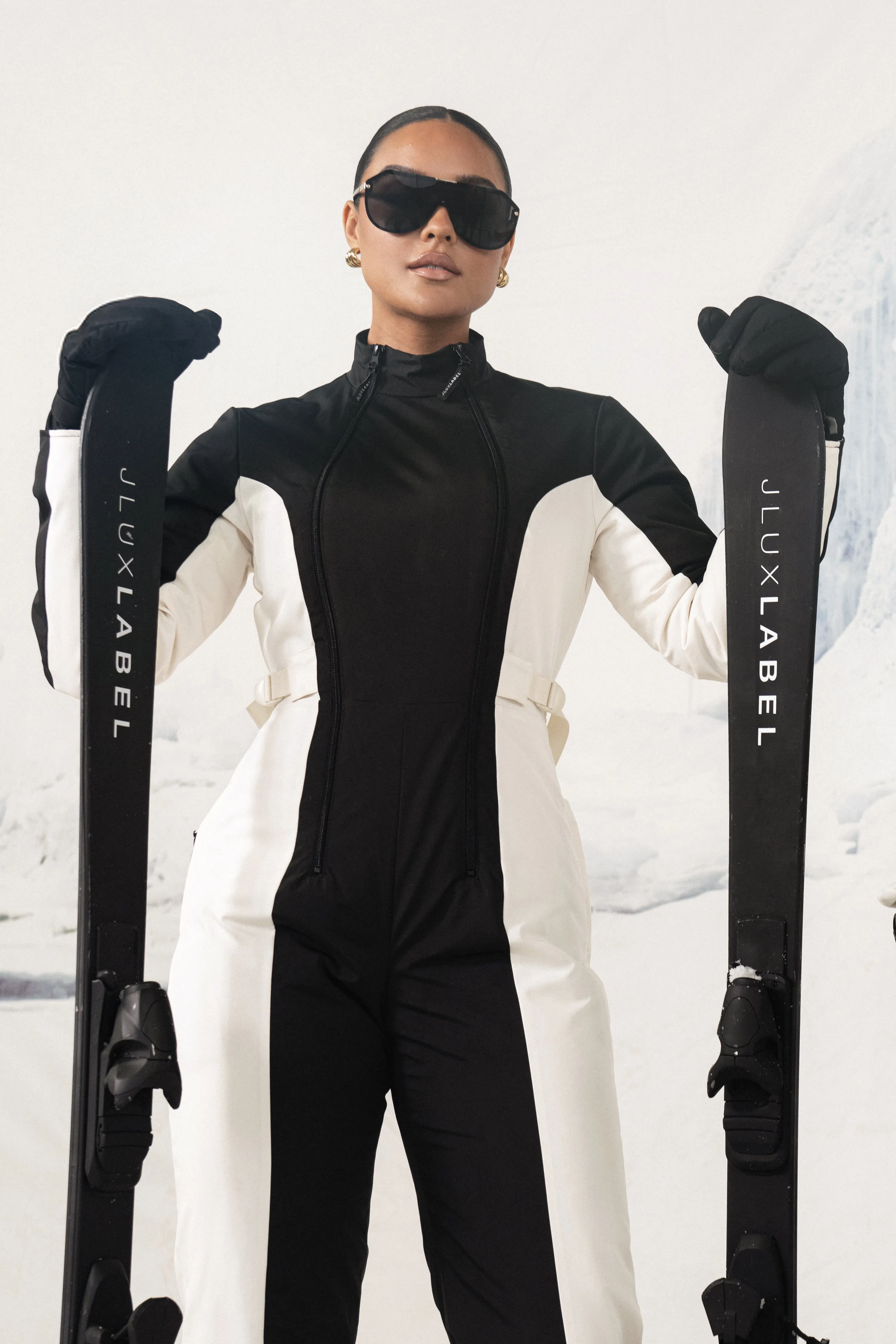 Black Polar Escape Ski Suit sold by JLUXLABEL product image thumbnail 3