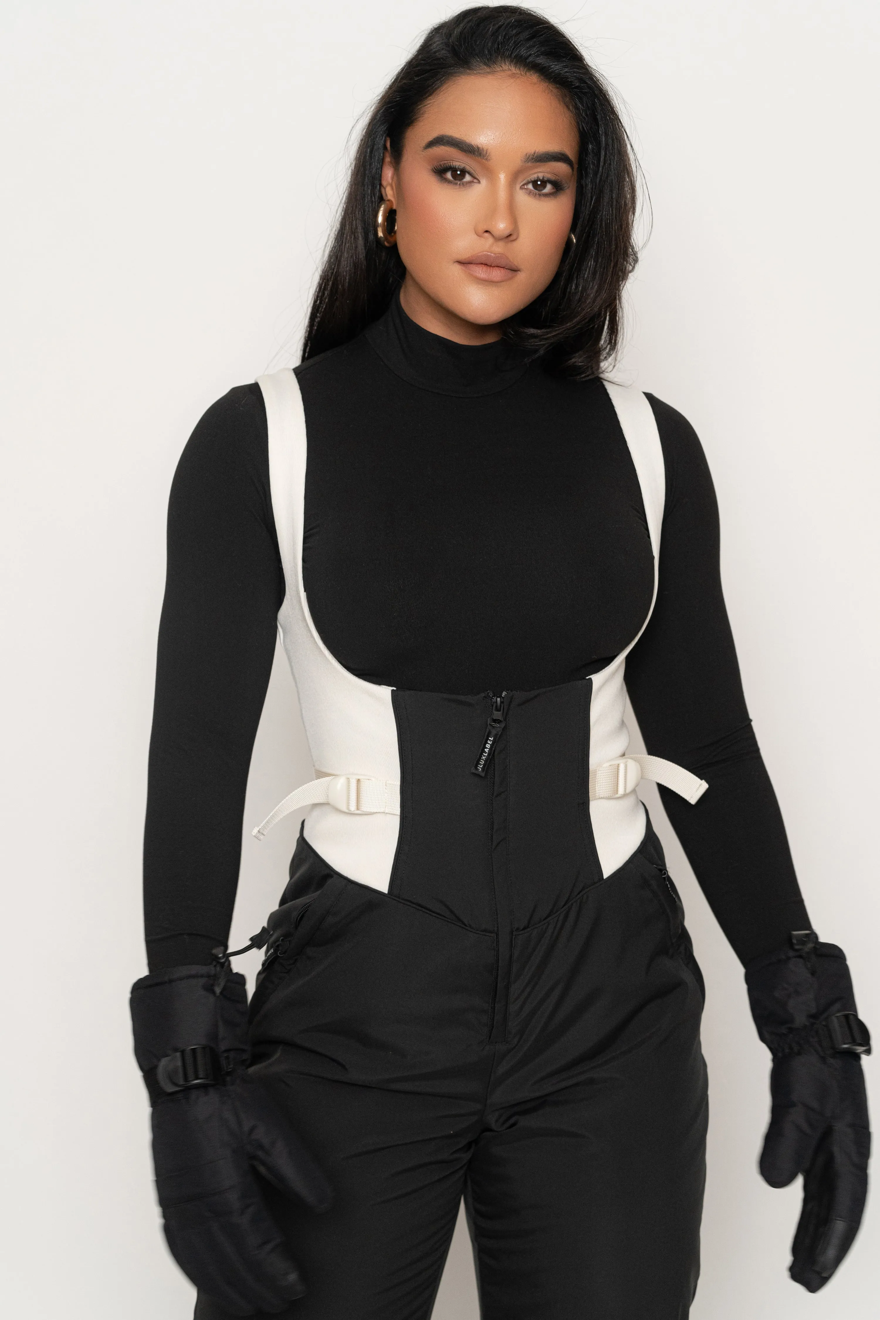 Black/Ivory Highland Jumpsuit sold by JLUXLABEL product image thumbnail 2
