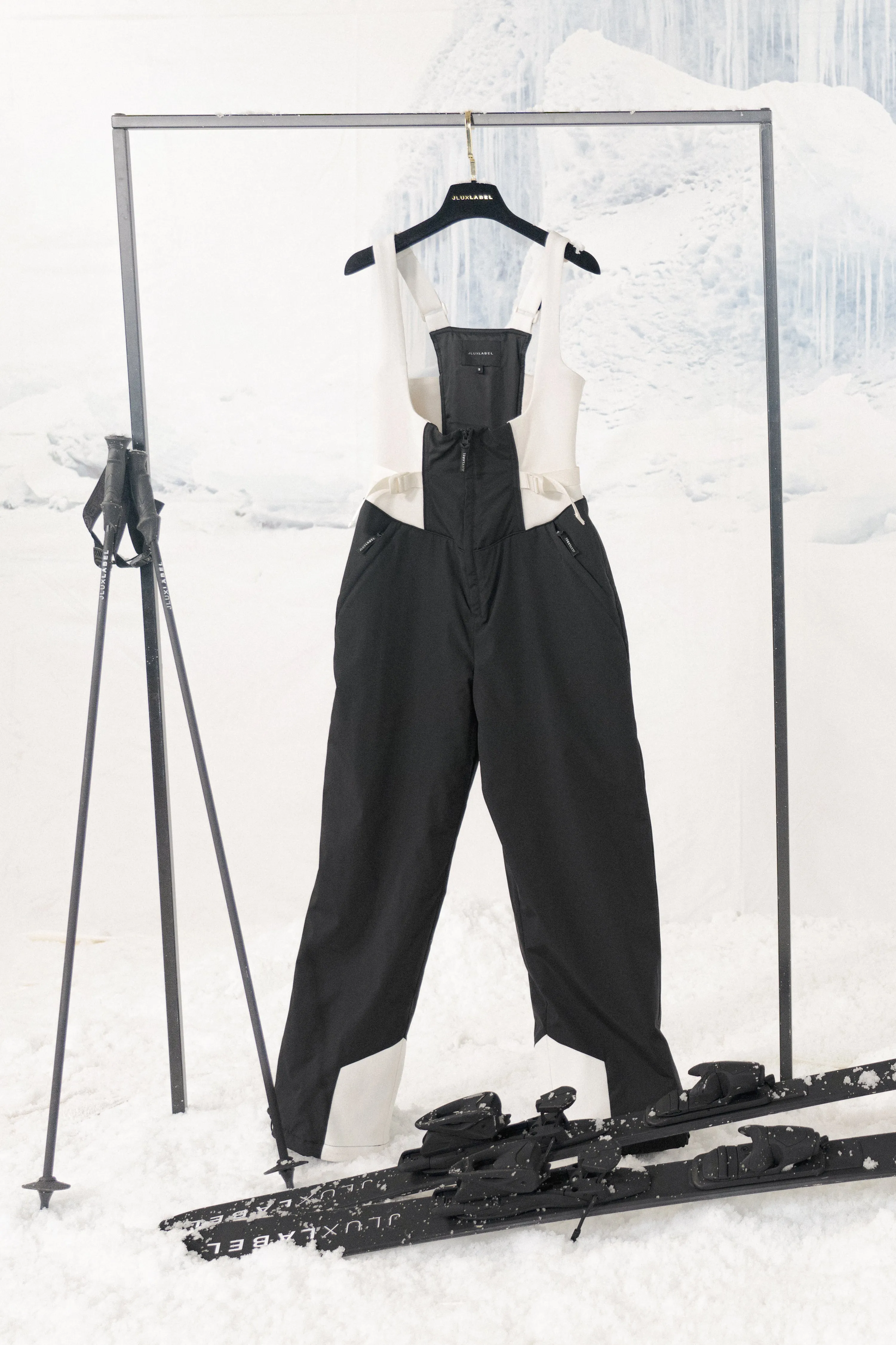 Black/Ivory Highland Jumpsuit sold by JLUXLABEL product image thumbnail 4