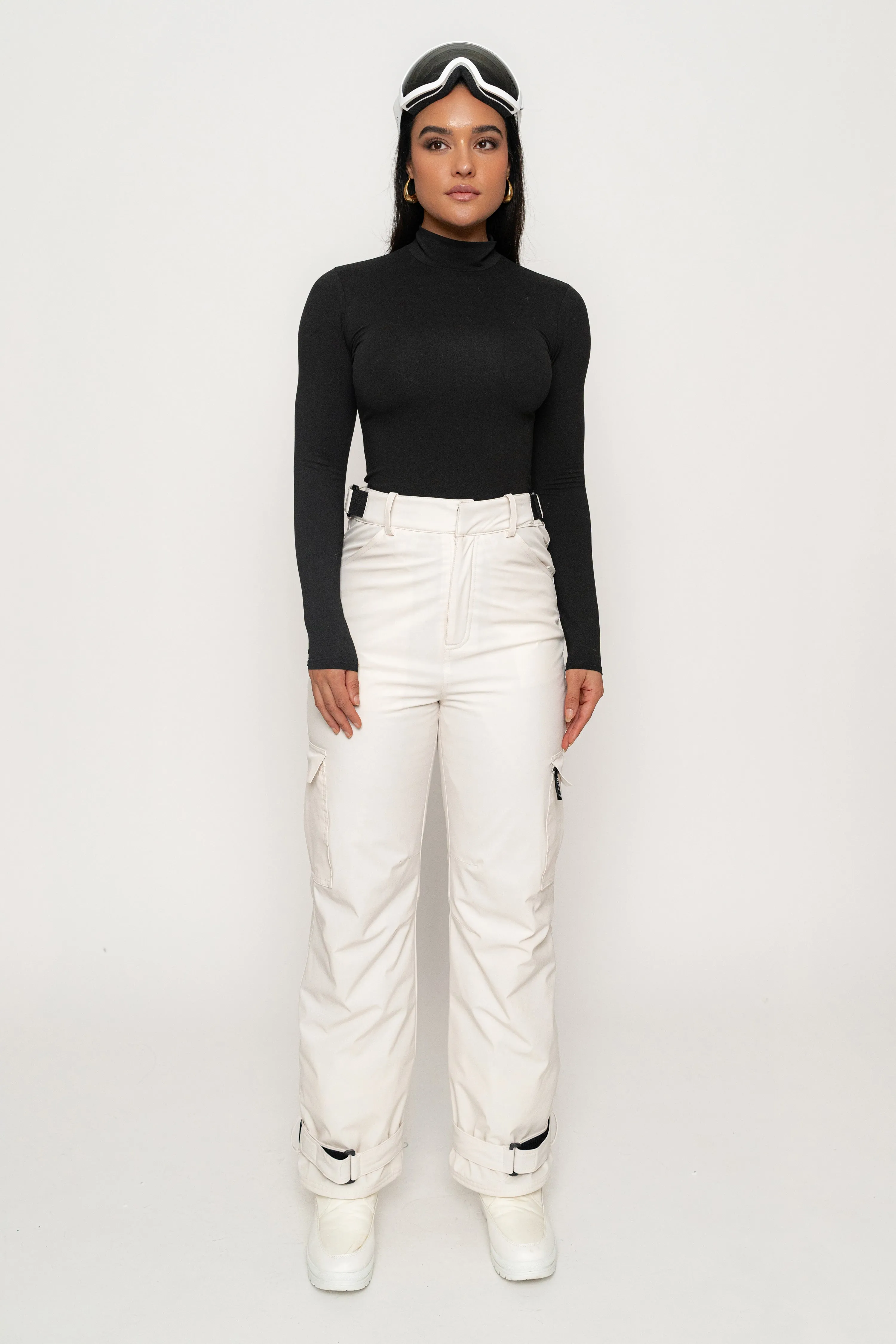 Black Turtleneck Long Sleeve Top sold by JLUXLABEL product image thumbnail 2