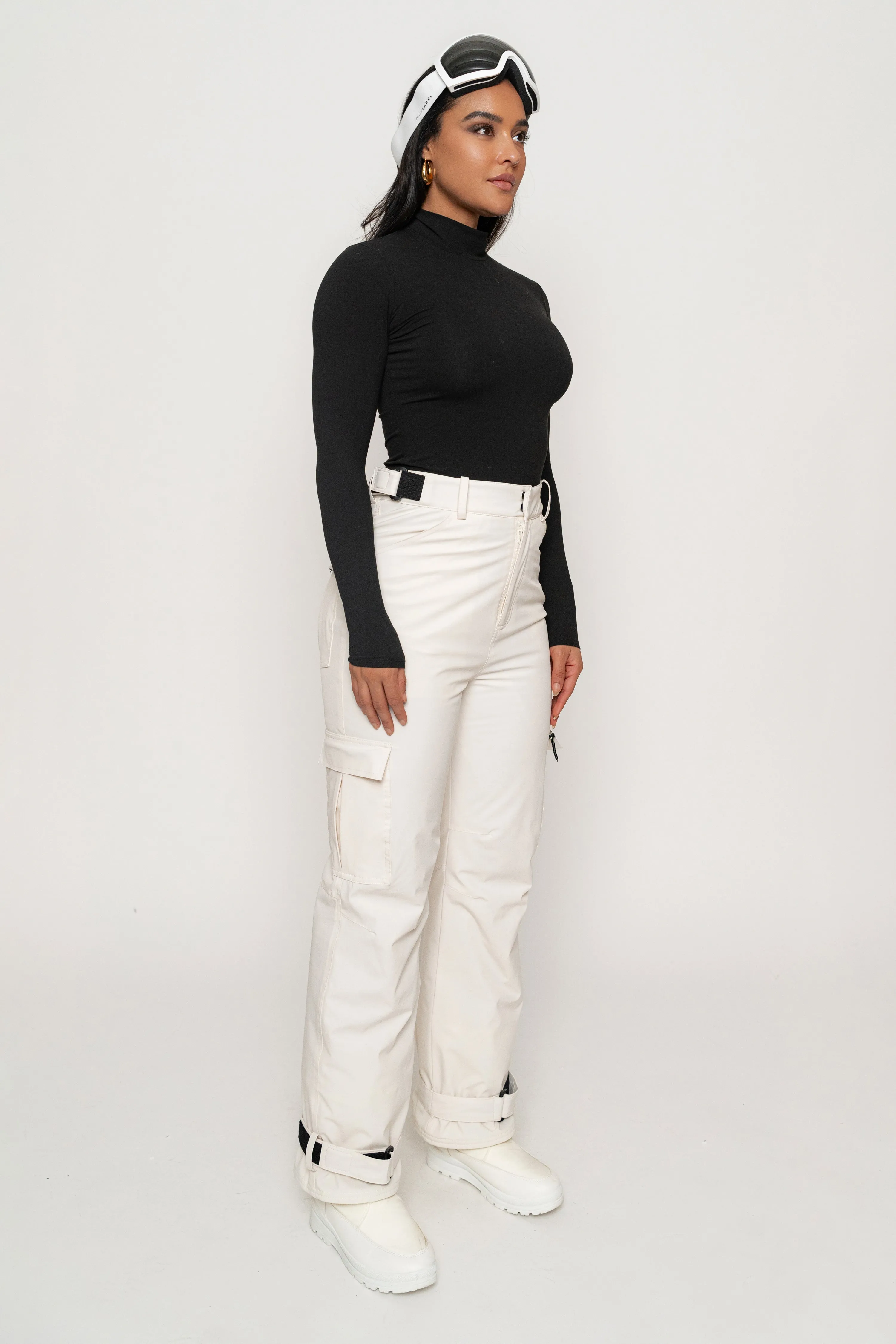 Black Turtleneck Long Sleeve Top sold by JLUXLABEL product image thumbnail 5