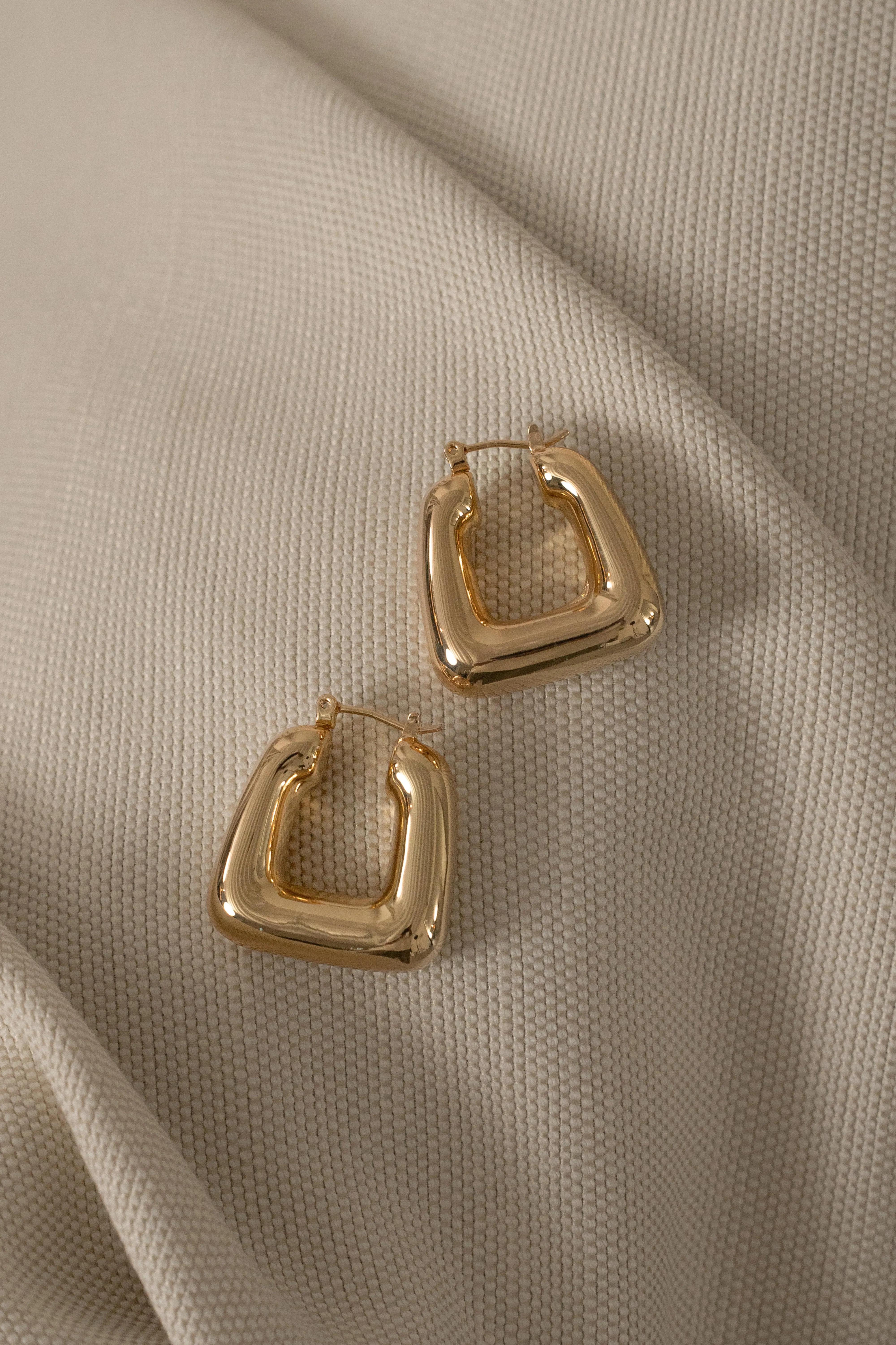 Gold Annie Earrings sold by JLUXLABEL