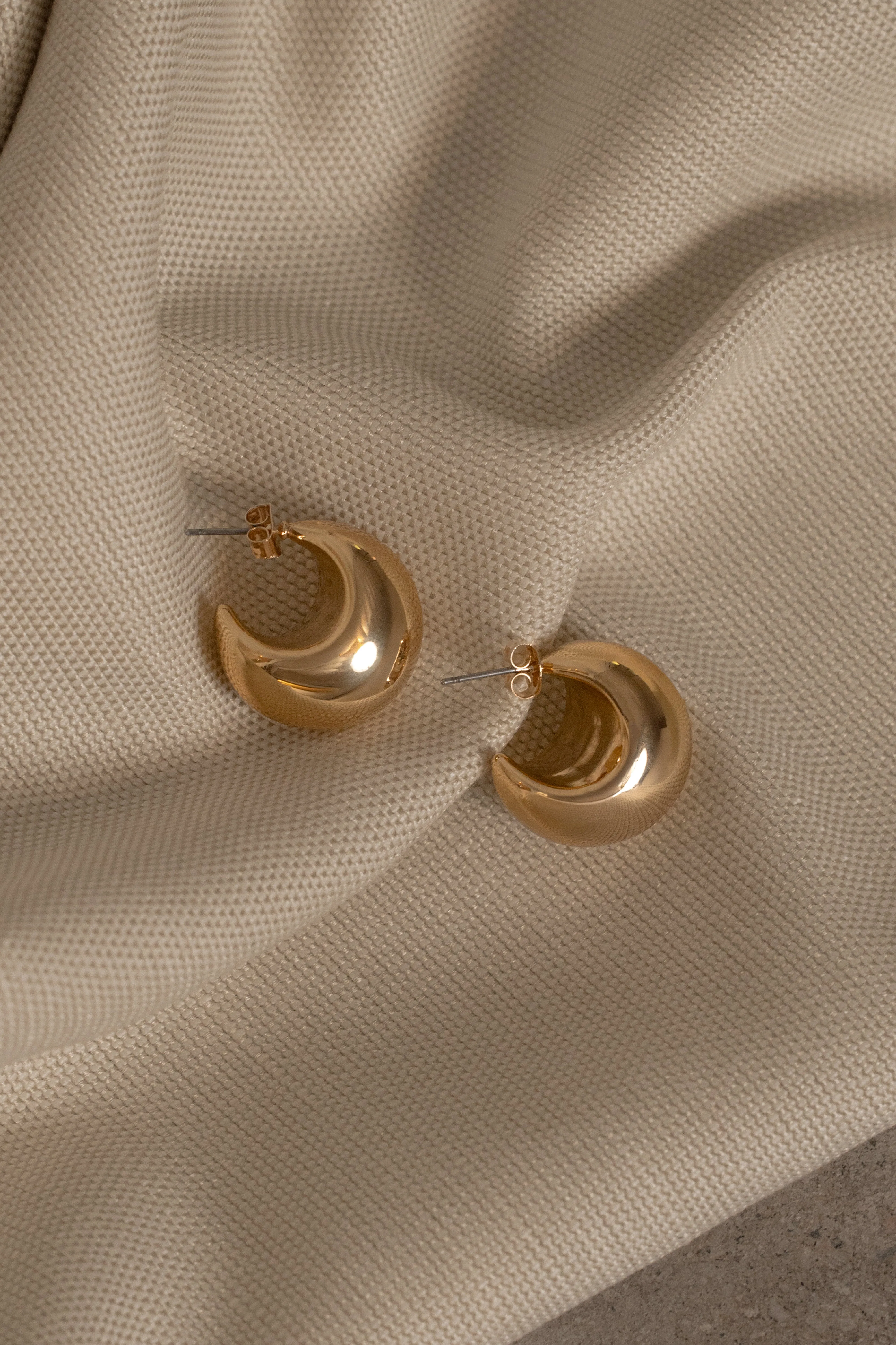 Gold Tasha Earrings sold by JLUXLABEL