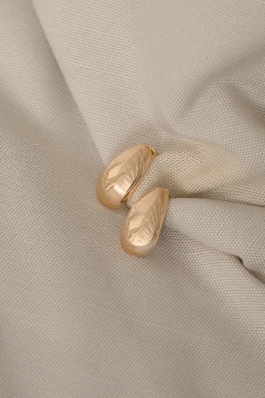 Gold Kassi Earrings sold by JLUXLABEL