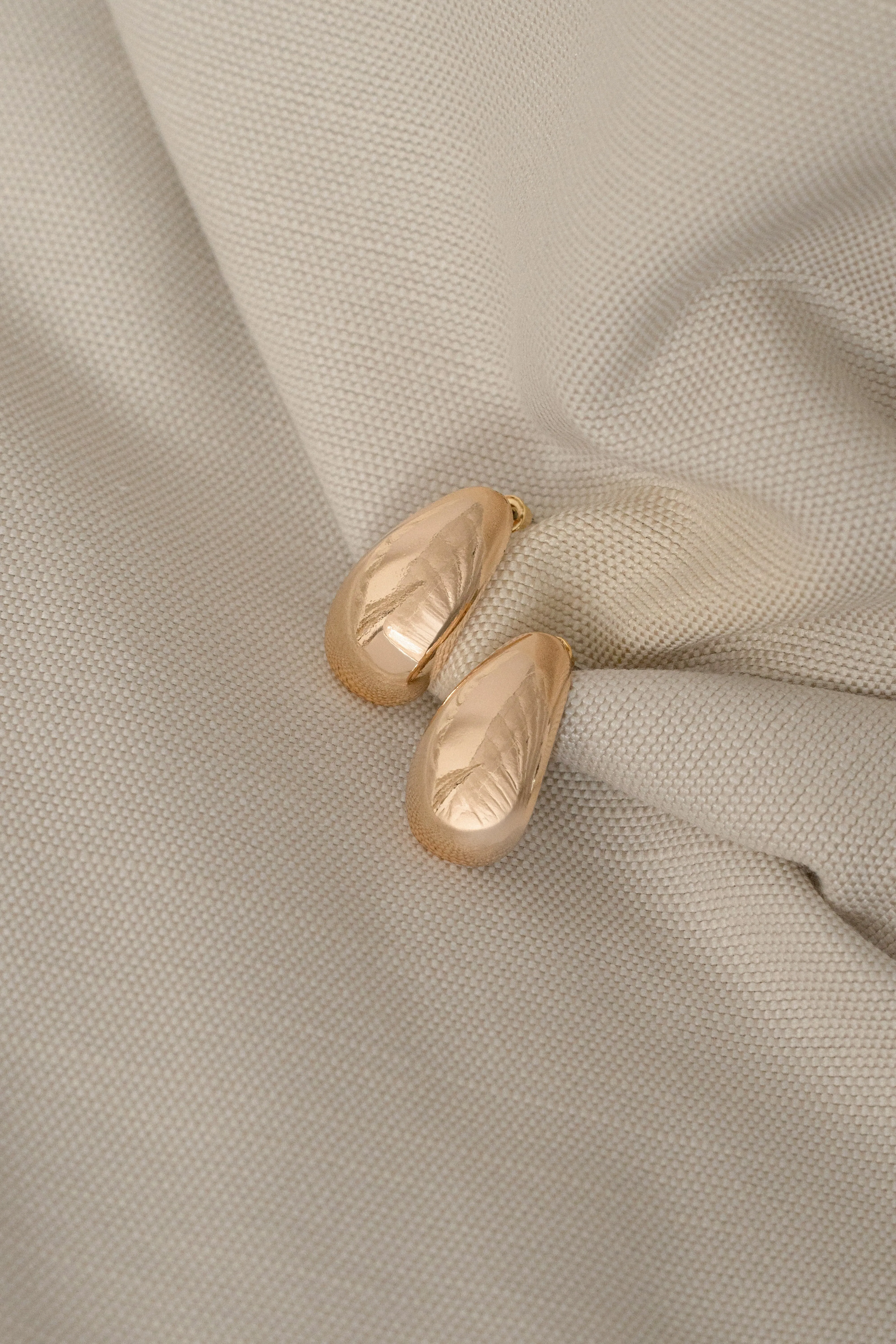 Gold Kassi Earrings sold by JLUXLABEL