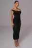 Black Jasmina Knit Skirt sold by JLUXLABEL