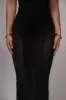 Black Jasmina Knit Skirt sold by JLUXLABEL