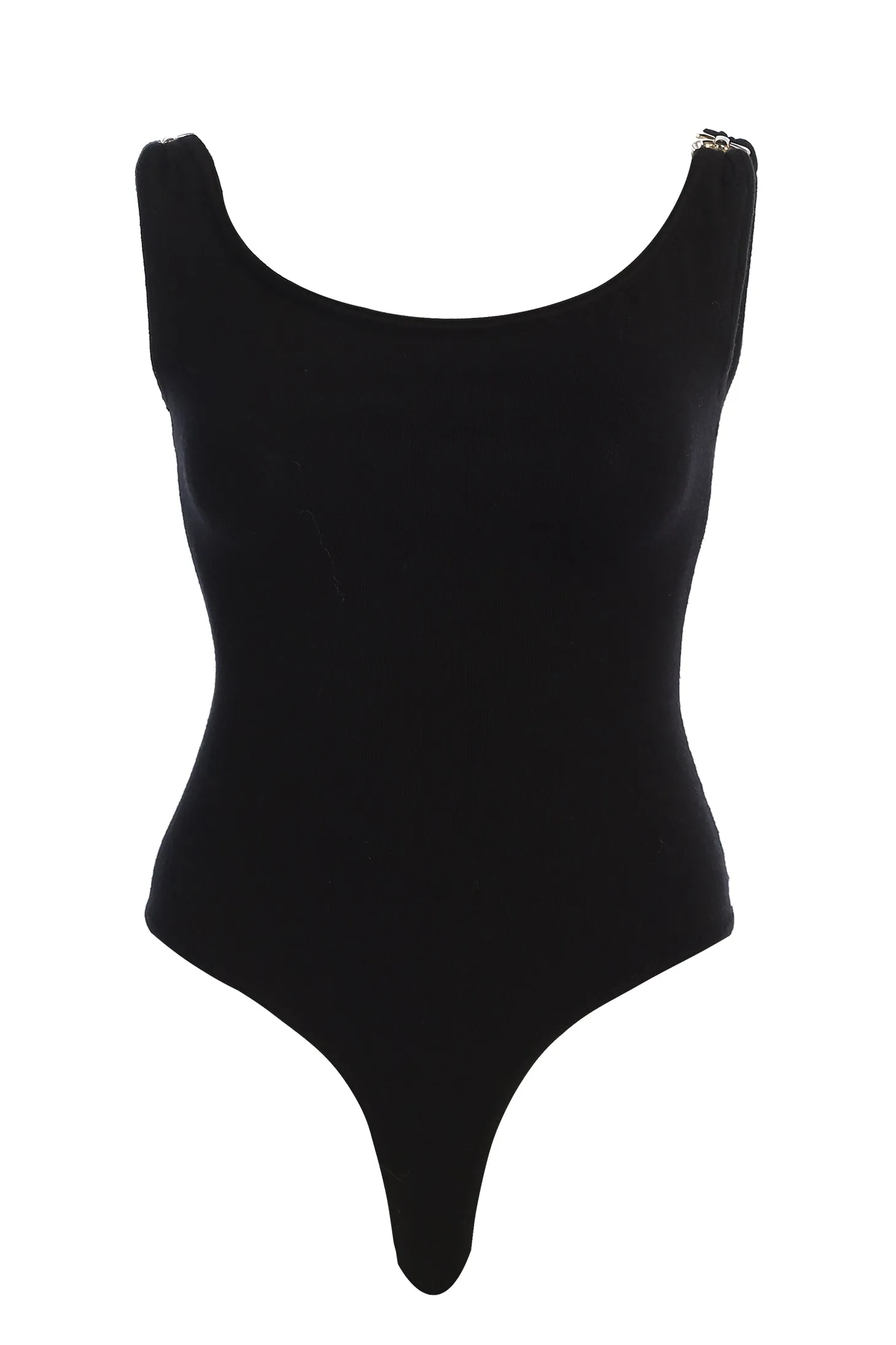 Black Off The Shoulder Bodysuit sold by JLUXLABEL product image thumbnail 3