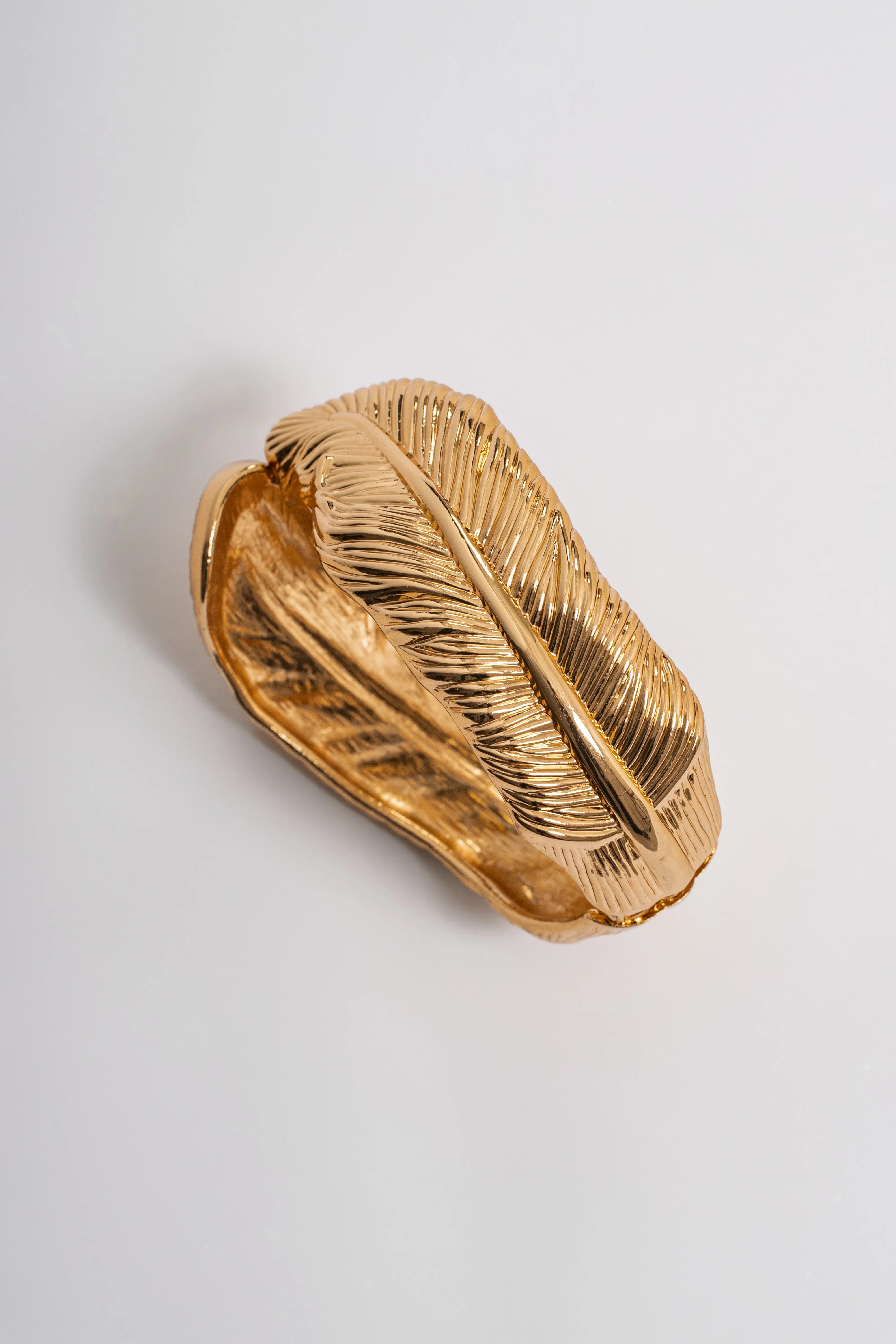 Gold Leaf Hinge Bracelet sold by JLUXLABEL product image thumbnail 2