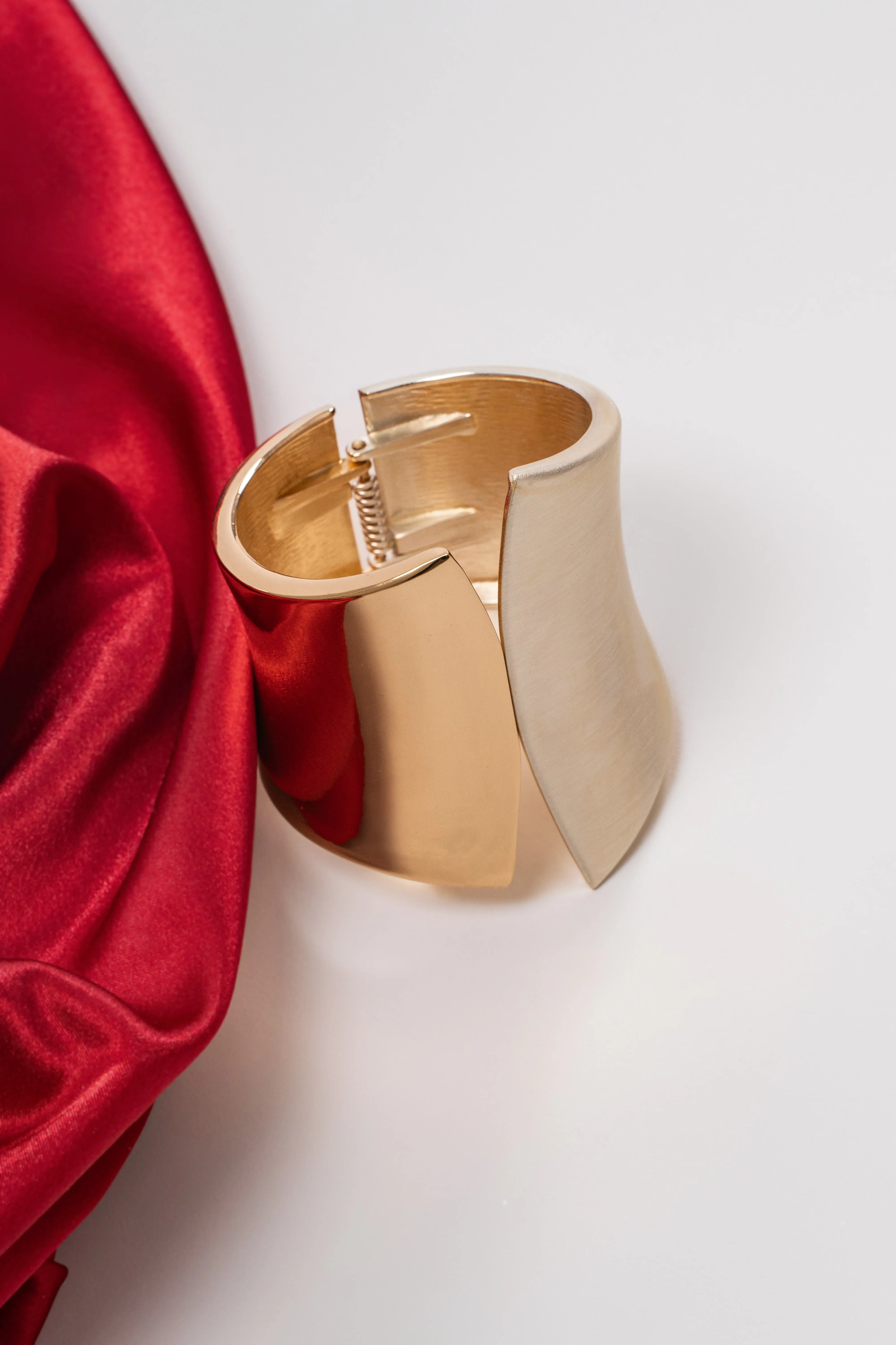 Gold/Silver Syd Hinge Bracelet sold by JLUXLABEL product image thumbnail 4