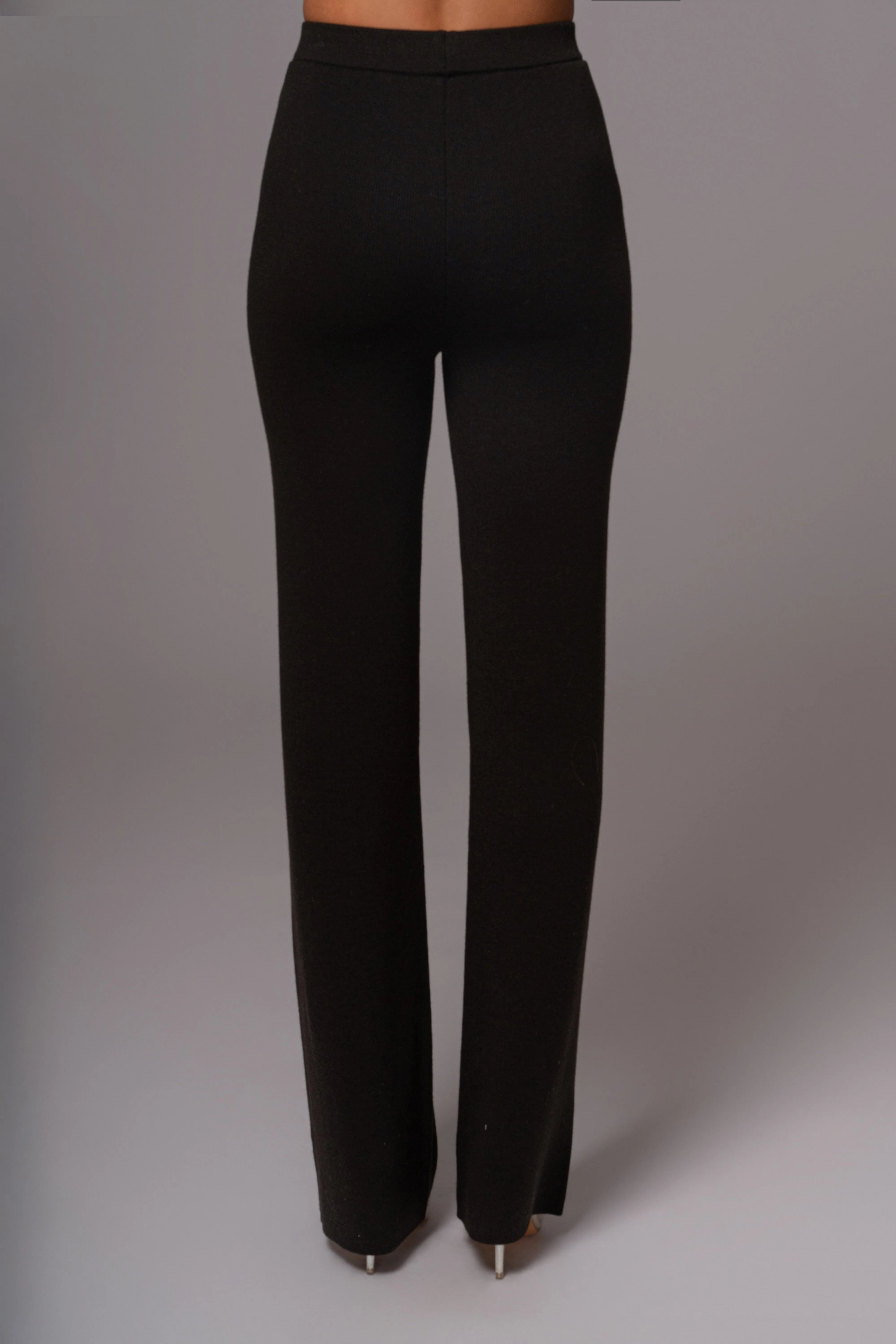 Black Alani Knit Pants sold by JLUXLABEL product image thumbnail 4