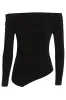 Black Sophie Off The Shoulder Top sold by JLUXLABEL