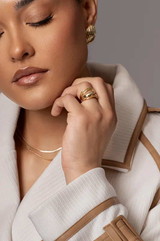 Gold Lania Ring sold by JLUXLABEL