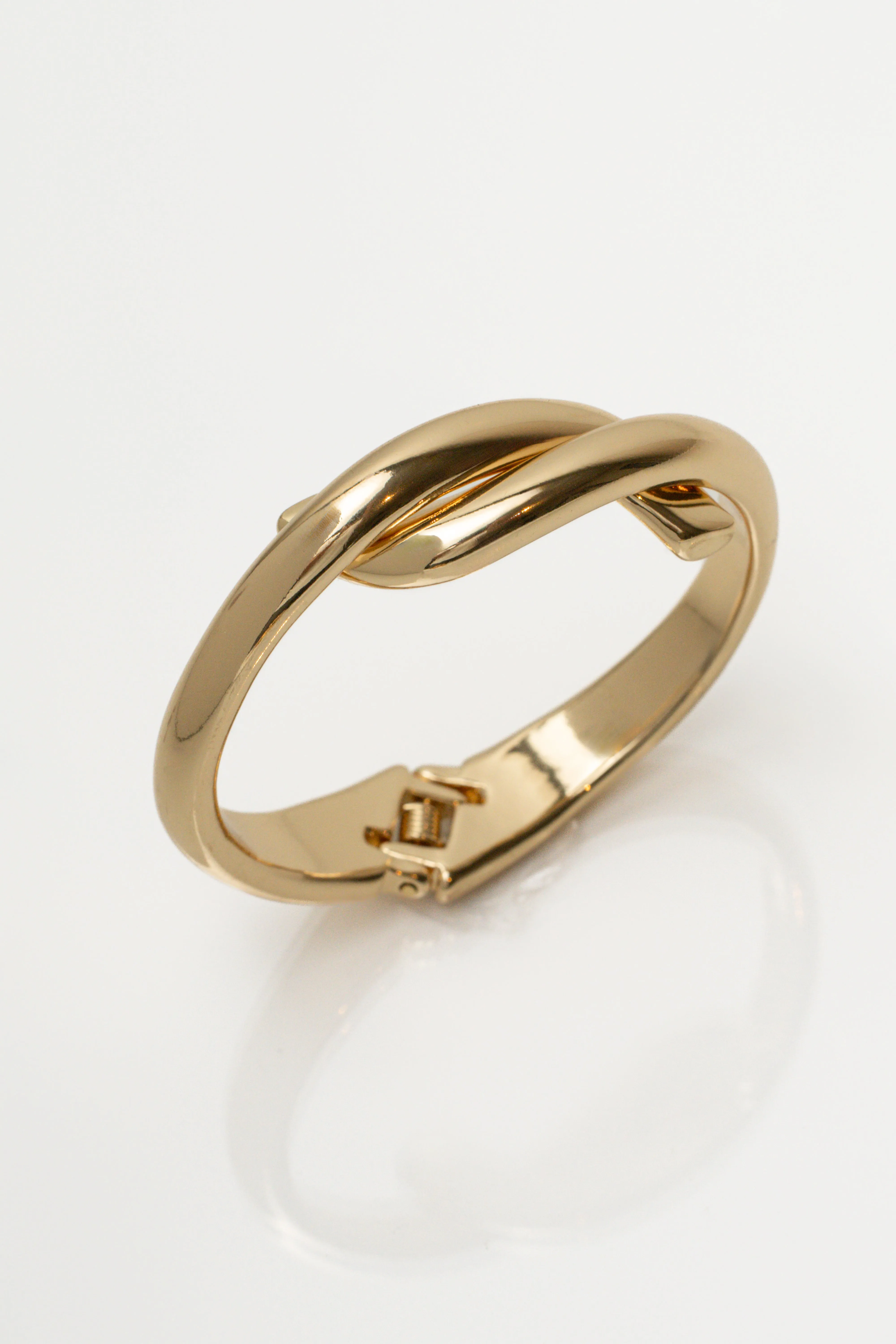 Gold Gleam & Grace Hinge Bracelet sold by JLUXLABEL