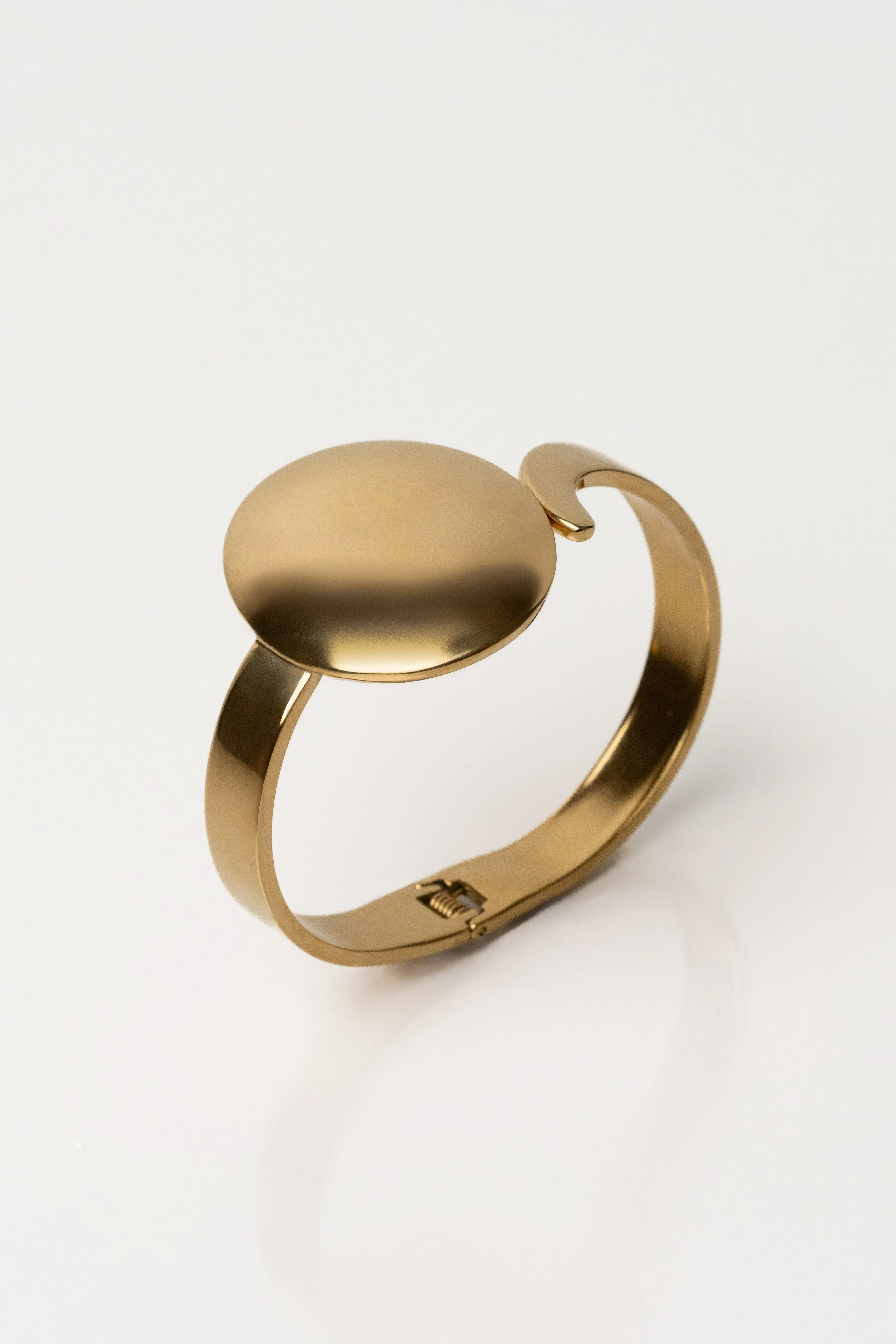 Gold Lola Hinge Bracelet sold by JLUXLABEL product image thumbnail 3