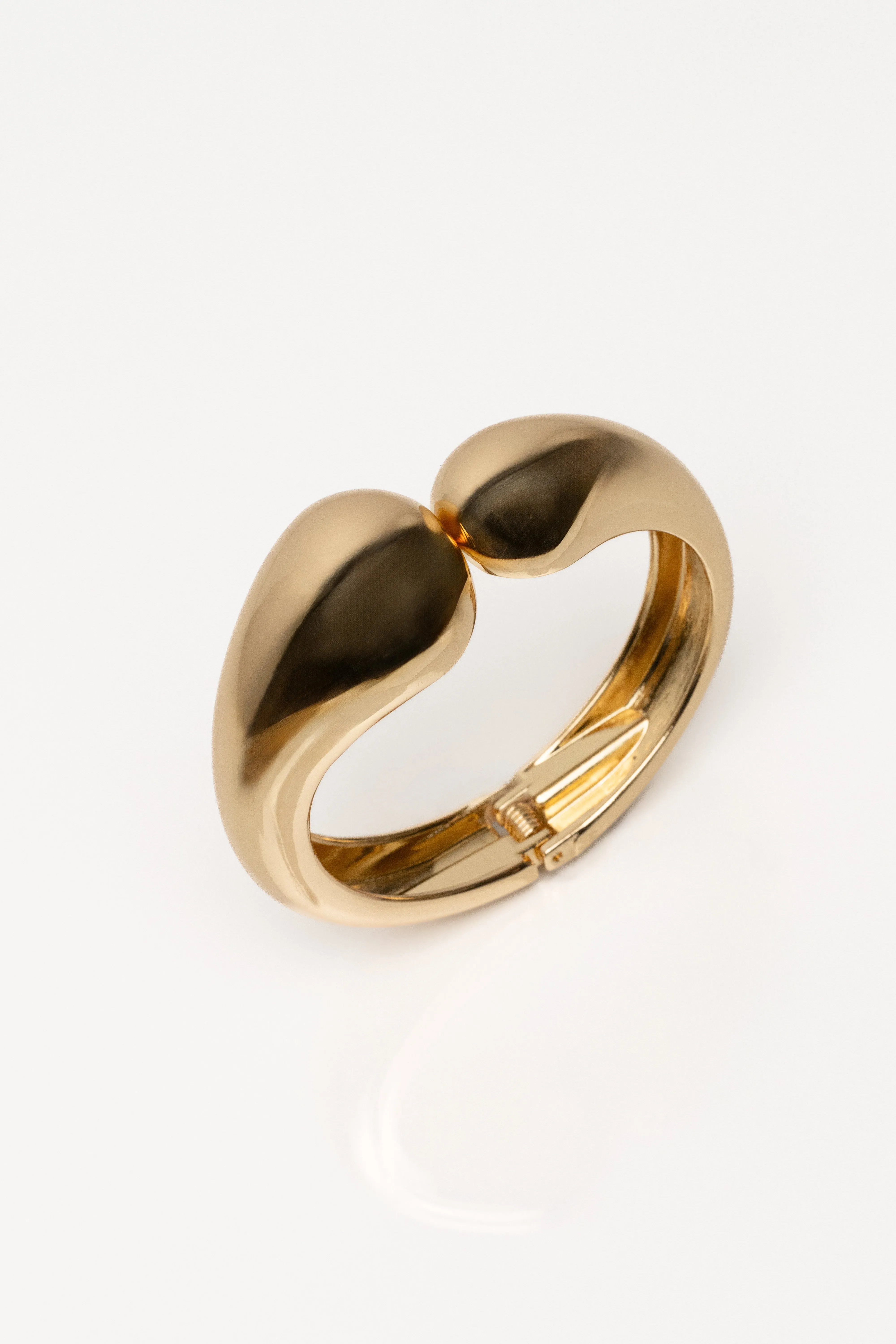 Gold Dane Hinge Bracelet sold by JLUXLABEL